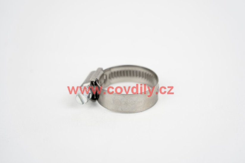 Nerezová spona k hadici (20 - 32 mm)