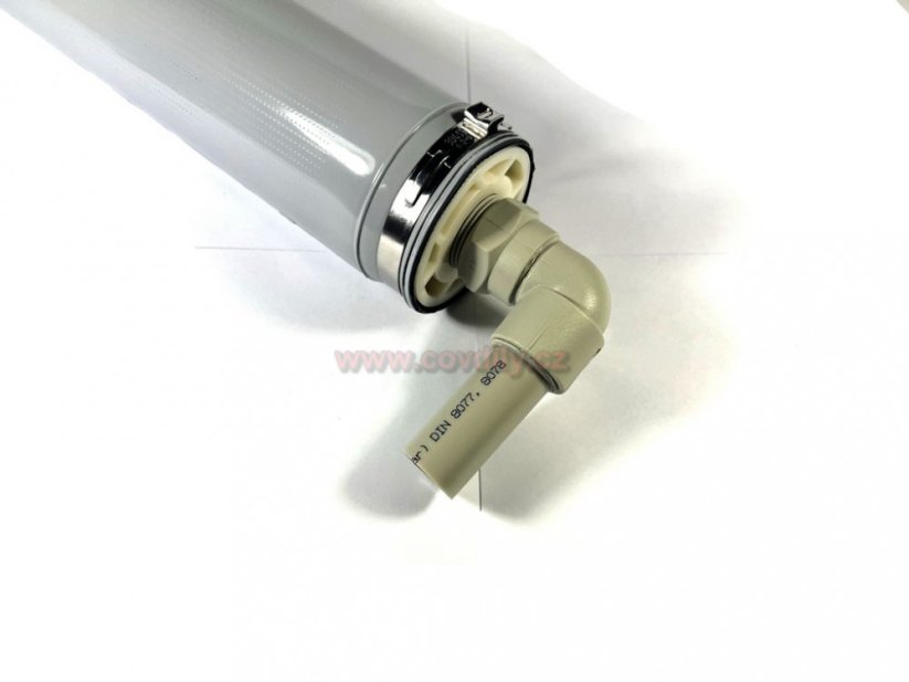Koleno 3/4" vnější závit a vývod na hadici 19mm