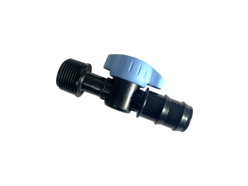 Plastový kloubový kohout - 25mm