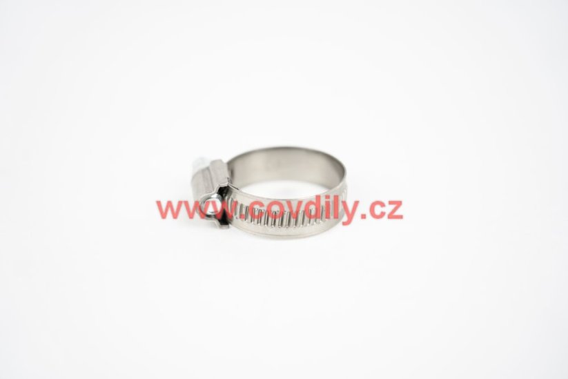 Nerezová spona k hadici (20 - 32 mm)